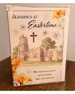 Easter Card - Blessings at Easter. Size 19x13cm