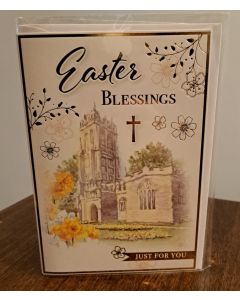 Easter Card - Easter Blessing. Size 19x13cm
