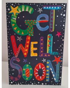 Simon Elvin Get Well Birthday Card For Male