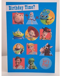 Toy Story Birthday Card. Characters From Toy Story. 20x14cm