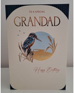To A Special Grandad Birthday Card. 23x15cm