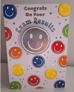 Exam Congratulations Card. Congrats On You Exam Results. 19x13cm