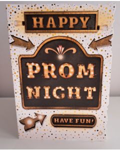 Happy Prom Night Card. For Male Or Female. 19x13cm