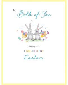 To Both Of You Easter Card. 19x13cm