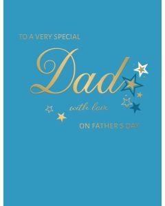 Father#s Day Card. To A Special Dad. 19x13cm