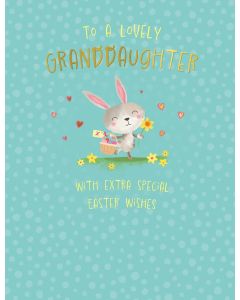 Granddaughter Easter Card. 19x13cm