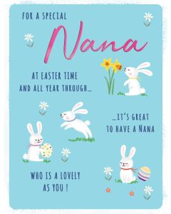 For A Special Nana Easter Card. 19x13cm
