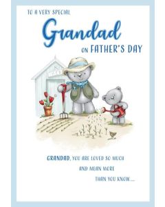 Father's Day Card For Grandad. 23x15cm