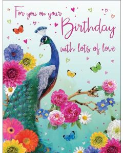 Birthday Card For Female. 19x13cm