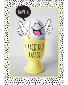 Easter Card Open Egg Design 7 x 5 inches -