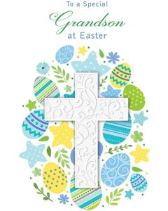Grandson Easter Card. Traditional Design
