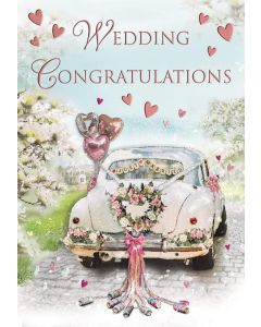 Wedding Congratulations Card.23x15cm