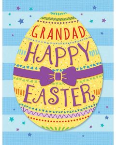 Grandad Happy Easter Card. 19x13cm
