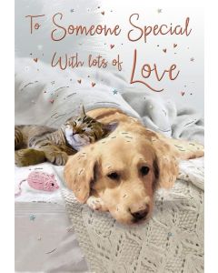 Someone Special Birthday Card For Female. 23x15cm (9x6 Inches)