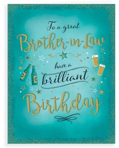Brother-in-law Birthday Card