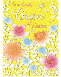 To A Lovely Gran At Easter Card. 19x13cm