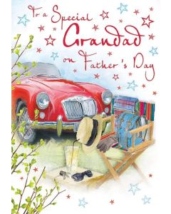Father's Day Card Grandad - 9 x 6 inches (23x15cm)