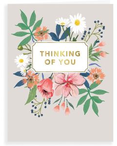 Thinking Of You Card. 19x13cm