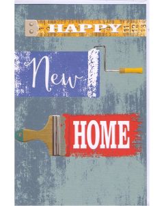 Simon Elvin Happy New Home Card. 19x13cm (8x6 Inches)