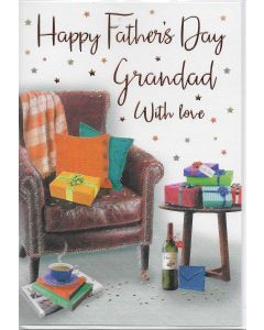Father's Day Card Grandad 23x15cm (9x6 Inches)